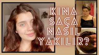 KINA NEDİR SAÇA NASIL YAKILIR ❤️‍🔥  KINA RENGİ NASIL AYARLANIR  KINAYA DAİR HER ŞEY [upl. by Partan]