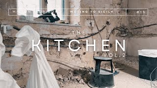 15 Moving to Sicily  Replacing The Kitchen Part 2 Electrical and Water [upl. by Ibbetson]