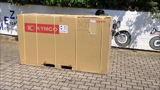 Kymco AK 550 TEASER  He´s finally here [upl. by Hoehne192]