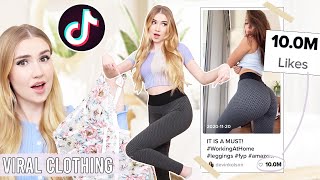 Testing VIRAL TikTok Clothing Pieces  worth the hype [upl. by Anjanette]