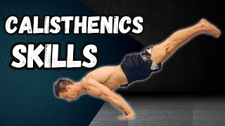 CALISTHENICS SKILLS RANKED BY DIFFICULTY  Develop Your Strength [upl. by Kaasi202]