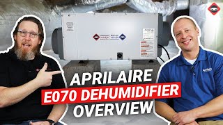 Aprilaire E070 Crawl Space Dehumidifier Overview  Good for Basements Attics Garages and more [upl. by Quirita]