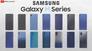 Evolution of Samsung Galaxy M Series [upl. by Ellerrehs208]