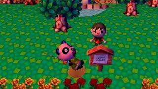 Animal Crossing City Folk  Pitfalling My Villagers [upl. by Dranrev]