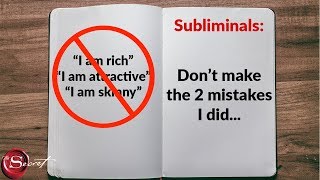 Why Subliminals are not working 2 Simple Mistakes to Fix LOA [upl. by Dleifxam]