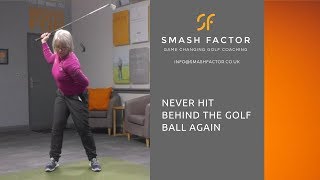 NEVER hit BEHIND THE GOLF BALL again with this drill [upl. by Engapmahc]