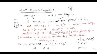 Linear Diophantine Equations [upl. by Warford]