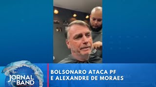 “Chifre em cabeça de cavalo” diz Bolsonaro sobre inquérito do golpe de Estado  Jornal da Band [upl. by Lewse]