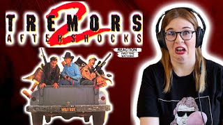 TREMORS 2 AFTERSHOCKS 1996 MOVIE REACTION FIRST TIME WATCHING [upl. by Ikcaj]