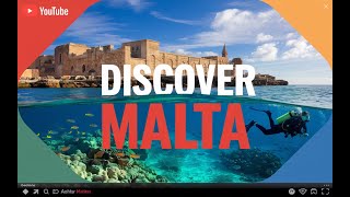 Discover Malta Dive into Rich History amp Crystal Clear Waters 🌊🏛️ [upl. by Paderna]