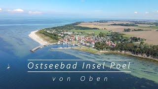 Insel Poel von Oben  Timmendorf Strand • Kirchdorf • Gollwitz [upl. by Ley838]