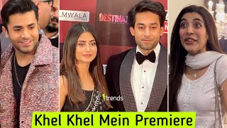 Khel Khel Mein Premiere  Sajal Aly  Bilal Abbas Khan [upl. by Eetnom]