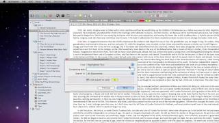 Scrivener 2 Basics  Revision Mode Mac Only [upl. by Cassaundra]