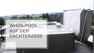 ARMSTARK® Kundenvideo – Outdoor Whirlpool auf der Dachterrasse – Kurzversion [upl. by Wylde583]