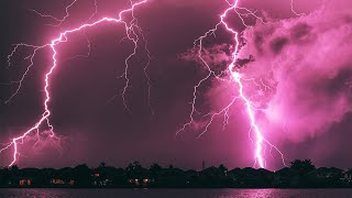 Heavy Thunderstorm Sounds amp Rain Sounds For Sleeping  Relaxing Rain Thunder amp Lightning Ambience [upl. by Gauntlett891]