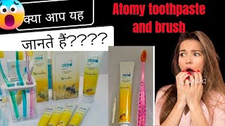 AtomypropolistoothpasteherbalAtomygoldpowdertoothbrush healthcareproducts AtomyIndia [upl. by Barclay496]