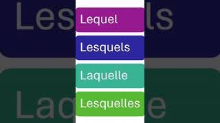 How to Master French Reading Skills short lequelshorts [upl. by Uwton]