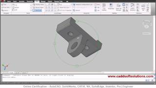 AutoCAD 3D Orbit Command Tutorial  AutoCAD 2010 [upl. by Inigo752]