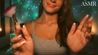 ASMR  Positive Affirmations w Hand Movements amp Face Brushing to Help You Feel Better🌙 [upl. by Turpin]