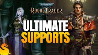 Cassia and Heinrix simple support builds that make Unfair too easy  W40k ROGUE TRADER [upl. by Annayram]