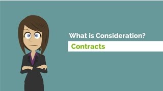 What is Consideration Contracts [upl. by Marty]