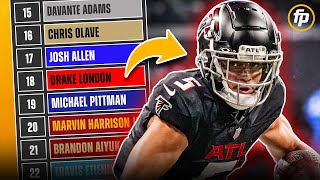 Fantasy Football Draft Rankings amp Tiers  EarlyRound Advice 2024 [upl. by Amandy847]