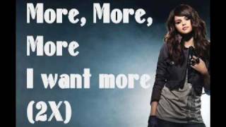 Selena Gomez amp The Scene  More  Lyrics On Screen [upl. by Debor511]