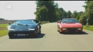 Автомобильная дуэль Ferrari против Lamborghini [upl. by Retsae365]