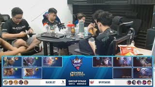 MAS4KO CLAUDE HADJI KAGURA RENEJAY CHOU  OPI PEGASUS VS BLACKLIST GAME 1 [upl. by Delle]