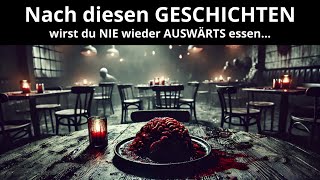 3 schreckliche WAHRE Restaurant Horrorgeschichten [upl. by Jelle]