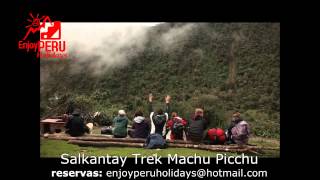 Ruta Completa Salkantay Trek a Machu Picchu con ENJOY PERU HOLIDAYS [upl. by Casar]