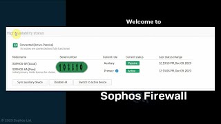 Guide to Sophos Firewall HA Setup  ActivePassive Interactive Mode Explained [upl. by Tull127]