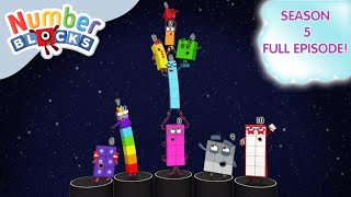 Numberblocks Differences 🎭  Season 5 Full Episode 1  Learn to Count [upl. by Novla]