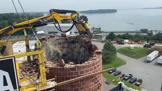 Smokestack Demolition 2021 [upl. by Bayly926]