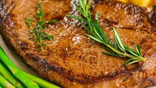 Panseared Sirloin Steak [upl. by Euqinemod734]