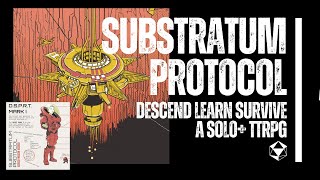 SUBSTRATUM PROTOCOL  Pocket Core Delve TTRPG [upl. by Xyla]