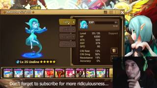 SUMMONERS WAR  Awakening Mikene  Water Undine [upl. by Goulet386]