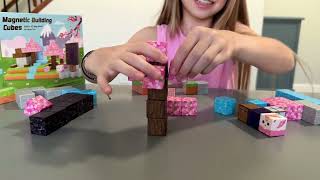 How to use my world magnet block toy [upl. by Aura]