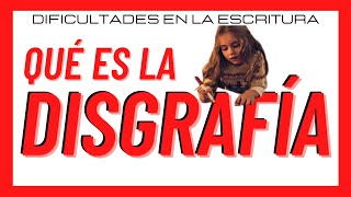 🔴 ¿Qué es la DISGRAFÍA ¿Qué Tipos de Disgrafía hay 51 Ejercicios de Reeducación en Disgrafía [upl. by Leland]