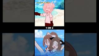 1 or 2I can’t swim fr😭badgirl007gacha gachalife2 meme gachaclub gachlifememe gachalife [upl. by Caro]