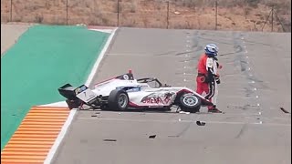 Motorsport Crashes 2024 March Part 1 [upl. by Etnud]