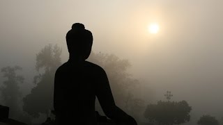 Misty Sunrise at Borobudur [upl. by Loftis]