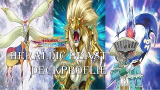 Heraldic beast Deck Yugioh ArcV Tag Force Special [upl. by Cassilda957]