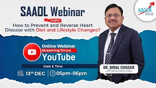 How to Prevent and Reverse Heart Disease with Diet and Lifestyle changes  Dr Bimal Chhajer [upl. by Darian471]