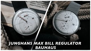 Introducing the Junghans max bill Regulator Bauhaus [upl. by Lashond72]