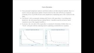 Principal Component Analysis and Factor Analysis [upl. by Tterraj914]