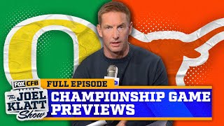 Joel Klatt’s Final CFP Bracket Prediction  GeorgiaTexas OregonPenn St amp more Title Game Picks [upl. by Ellevel]