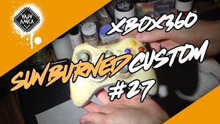 ► Custom 27  CUSTOMISER SA MANETTE XBOX360 quotSUNBURNEDquot  VADU AMKA [upl. by Juanita]