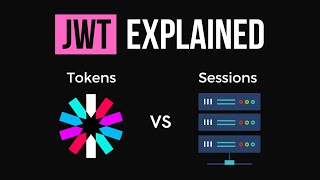 How Does JWT Authentication Work JSON Web Token  Tokens vs Sessions [upl. by Naitirb850]