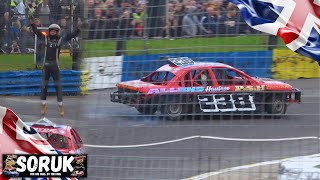 2L Saloon Stock Cars  UK Championship Skegness  14724 [upl. by Estel]